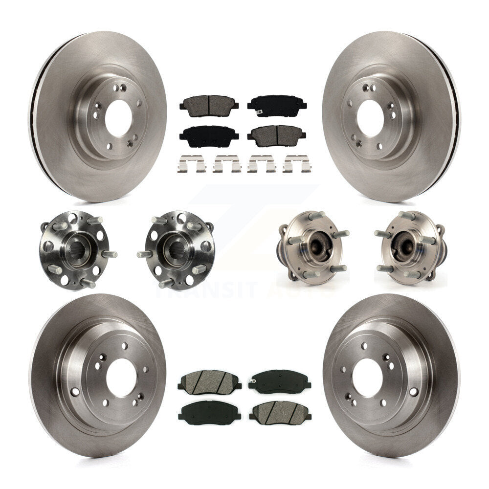 Transit Auto KBB-109710 Wheel Bearing and Hub Assembly for 2012 Hyundai Genesis - Front and Rear product image