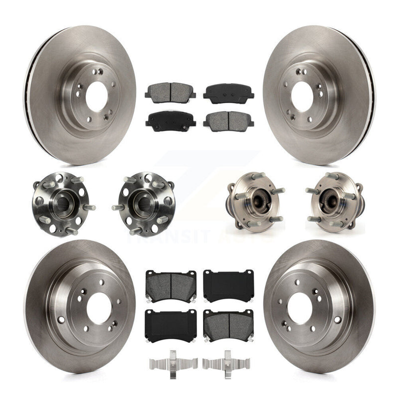 Transit Auto KBB-109711 Wheel Bearing and Hub Assembly for 2009-2010 Hyundai Genesis - Front and Rear product image