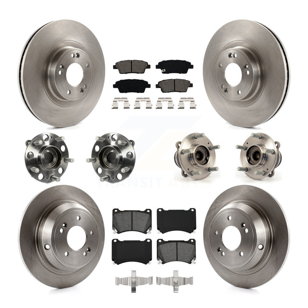 Transit Auto KBB-109712 Wheel Bearing and Hub Assembly for 2010-2014 Hyundai Genesis - Front and Rear product image