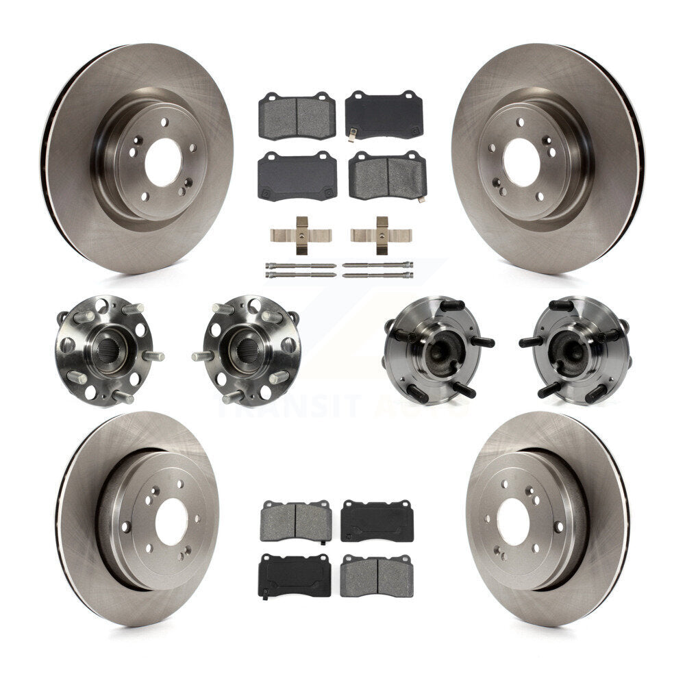 Transit Auto KBB-109713 Wheel Bearing and Hub Assembly for 2010-2016 Hyundai Genesis Coupe - Front and Rear product image