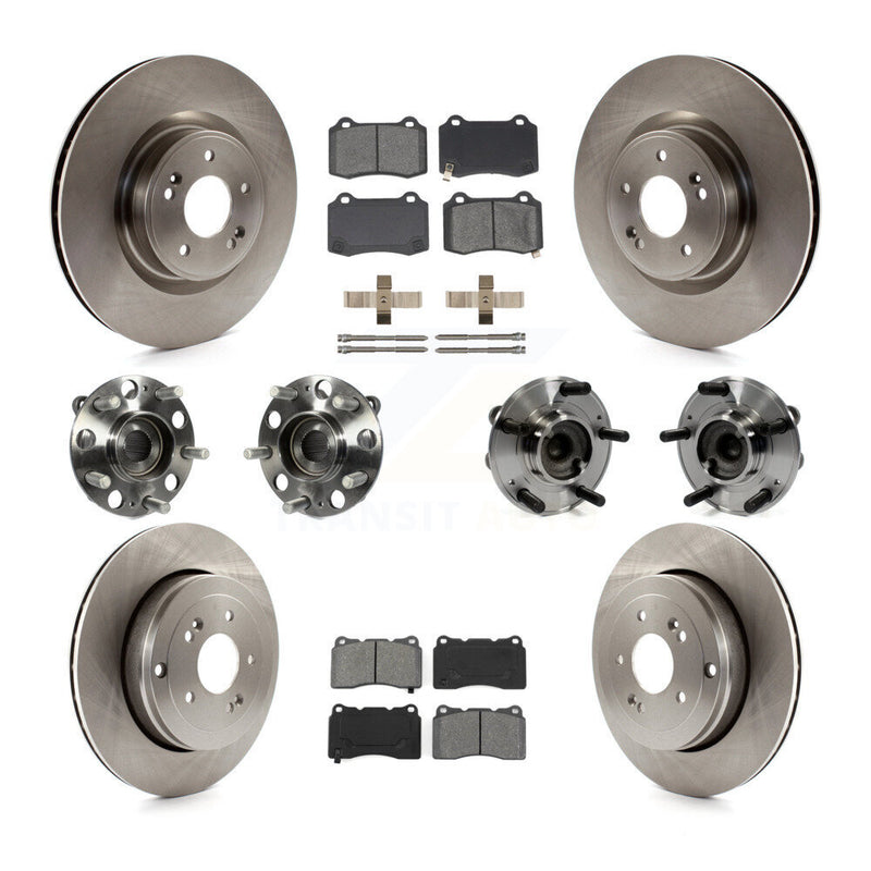 Transit Auto KBB-109713 Wheel Bearing and Hub Assembly for 2010-2016 Hyundai Genesis Coupe - Front and Rear product image