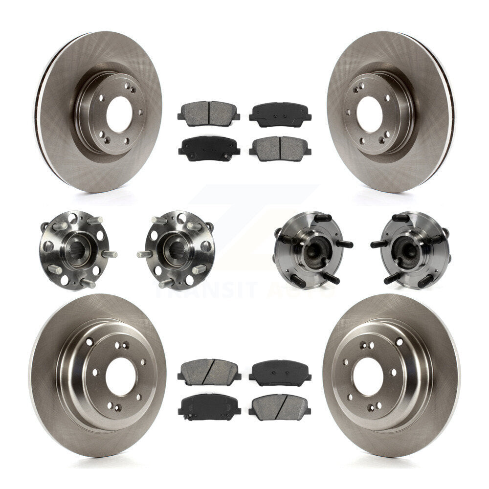 Transit Auto KBB-109714 Wheel Bearing and Hub Assembly for 2010-2016 Hyundai Genesis Coupe - Front and Rear product image