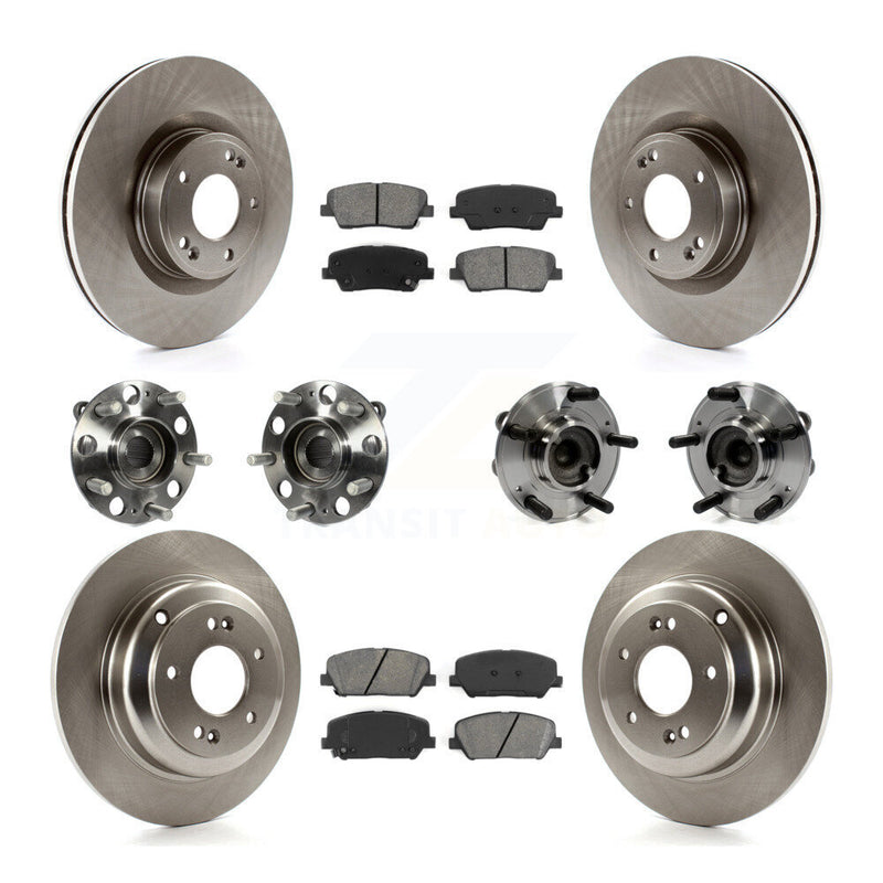 Transit Auto KBB-109714 Wheel Bearing and Hub Assembly for 2010-2016 Hyundai Genesis Coupe - Front and Rear product image