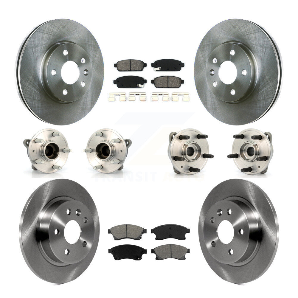 Transit Auto KBB-109721 Wheel Bearing and Hub Assembly for 2011-2012 Chevrolet Cruze - Front and Rear product image