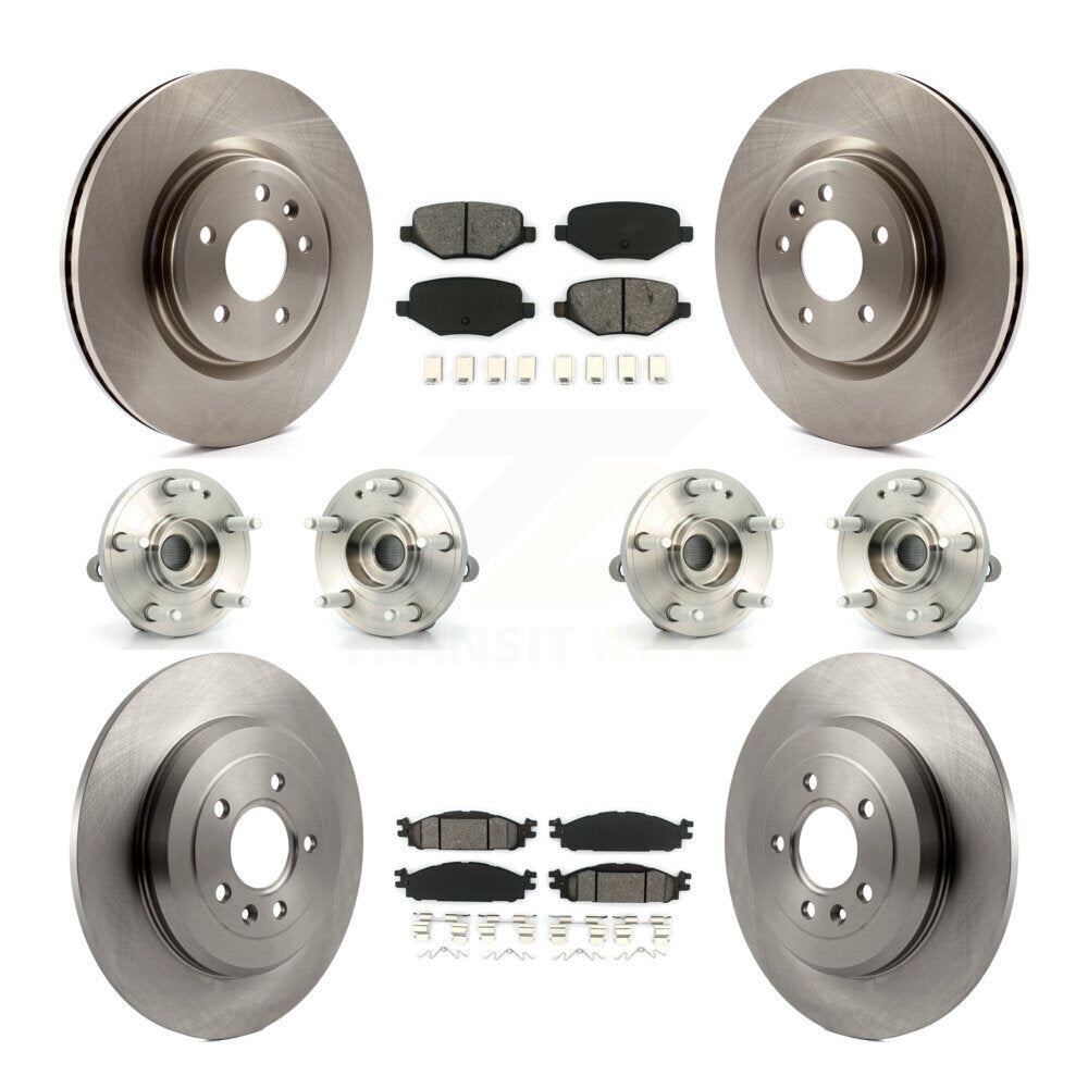 Transit Auto KBB-109722 Wheel Bearing and Hub Assembly for 2011-2017 Ford Explorer - Front and Rear product image