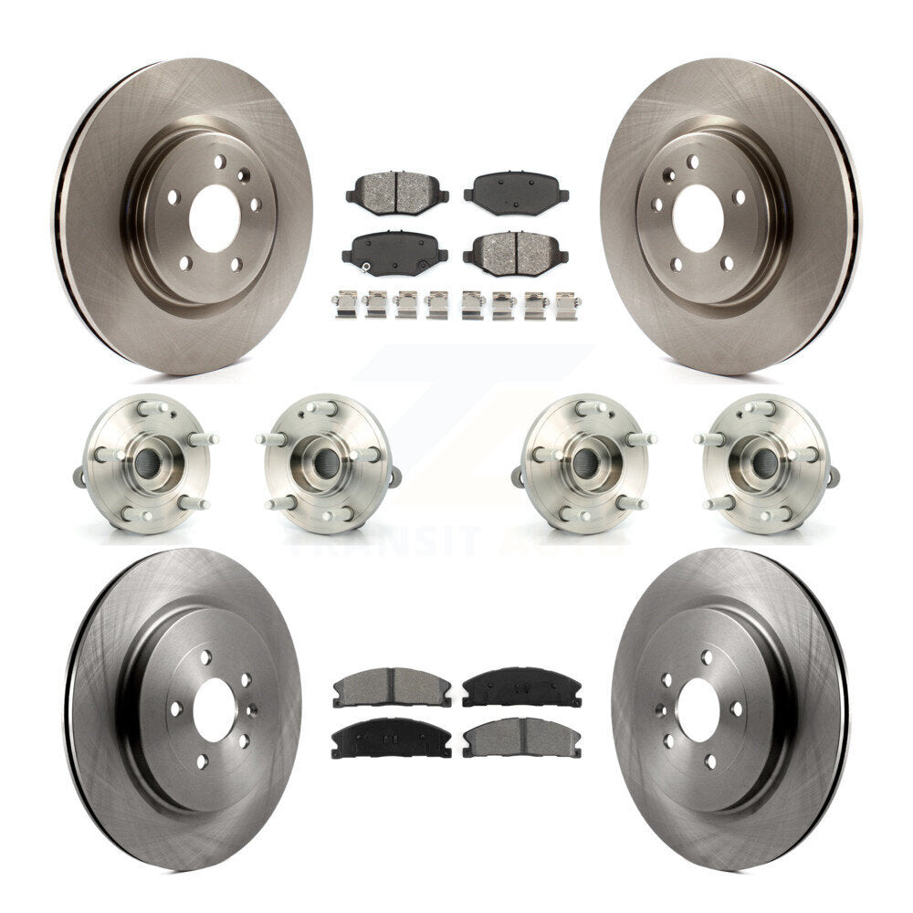 Transit Auto KBB-109724 Wheel Bearing and Hub Assembly for 2013 Ford Explorer - Front and Rear product image