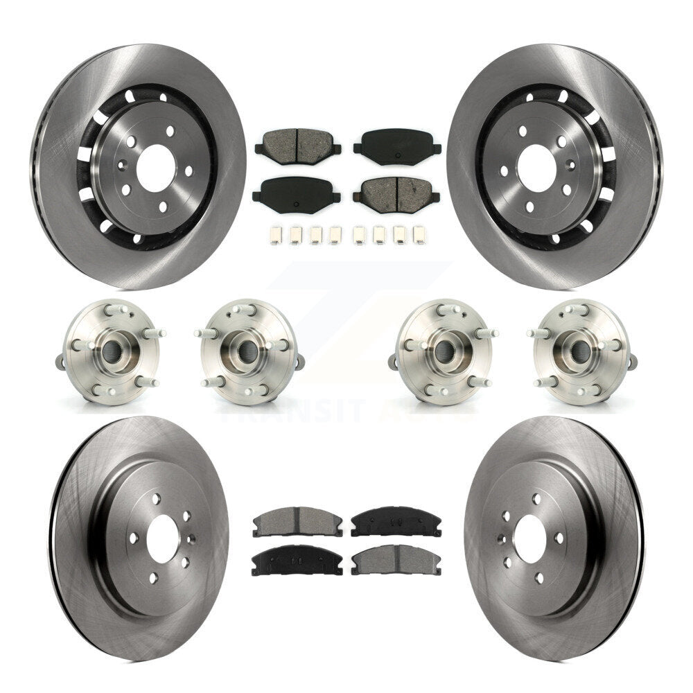 Transit Auto KBB-109726 Wheel Bearing and Hub Assembly for 2013-2018 Ford Explorer, Ford Police Interceptor Utility - Front and Rear product image