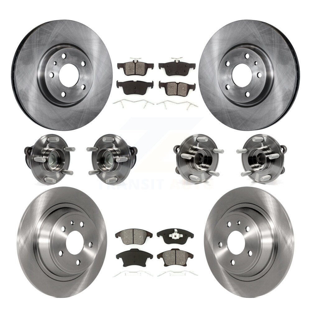 Transit Auto KBB-109728 Wheel Bearing and Hub Assembly for 2013-2020 Ford Fusion, Lincoln MKZ - Front and Rear product image