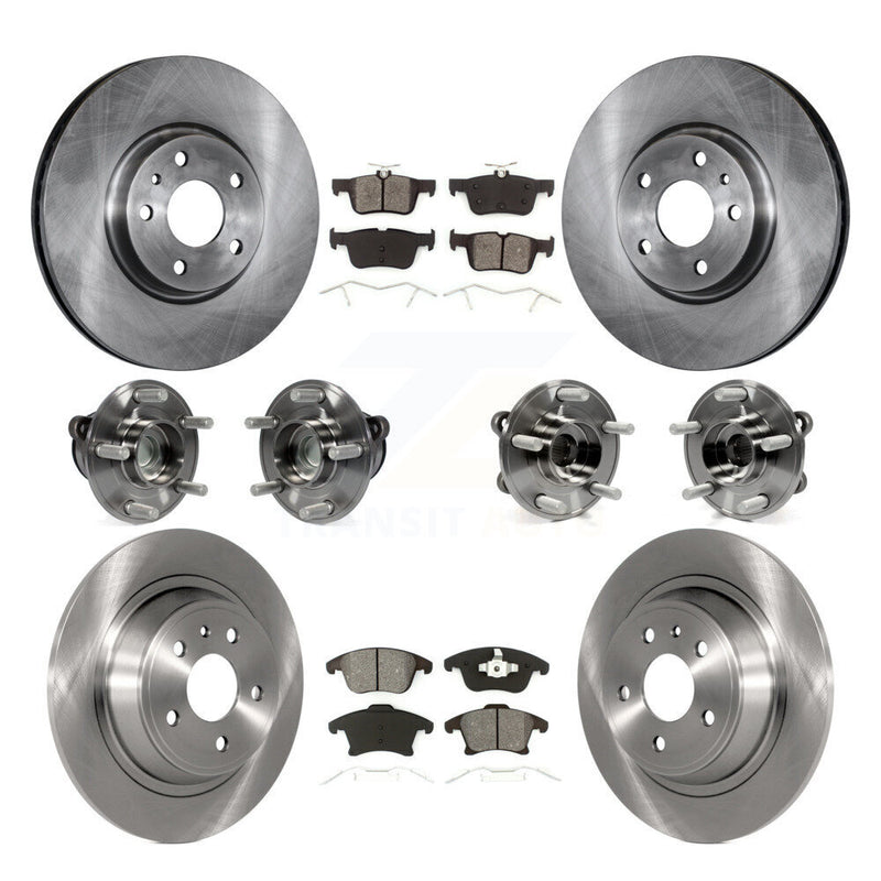 Transit Auto KBB-109728 Wheel Bearing and Hub Assembly for 2013-2020 Ford Fusion, Lincoln MKZ - Front and Rear product image