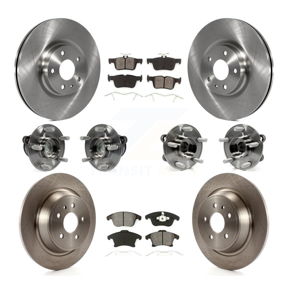 Transit Auto KBB-109729 Wheel Bearing and Hub Assembly for 2013-2018 Ford Fusion, Lincoln MKZ - Front and Rear product image