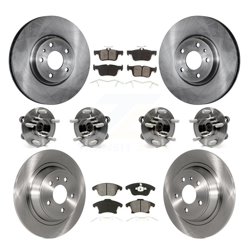 Transit Auto KBB-109730 Wheel Bearing and Hub Assembly for 2013-2018 Ford Fusion - Front and Rear product image