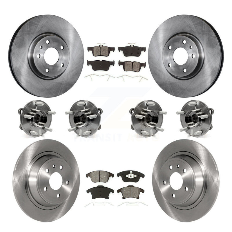 Transit Auto KBB-109730 Wheel Bearing and Hub Assembly for 2013-2018 Ford Fusion - Front and Rear product image