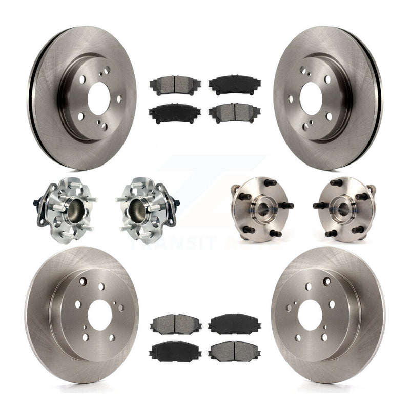Transit Auto KBB-109733 Wheel Bearing and Hub Assembly for 2012-2018 Toyota Prius V - Front and Rear product image