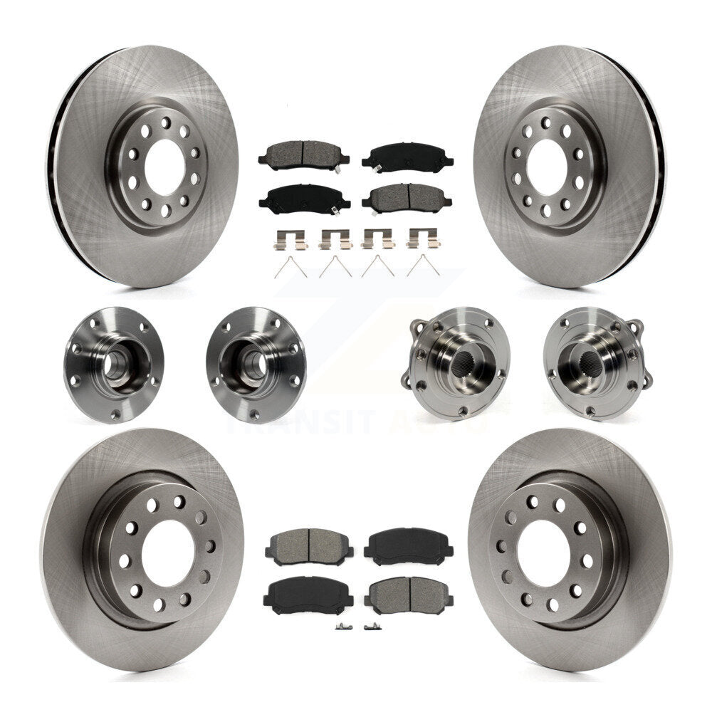 Transit Auto KBB-109734 Wheel Bearing and Hub Assembly for 2013-2016 Dodge Dart - Front and Rear product image