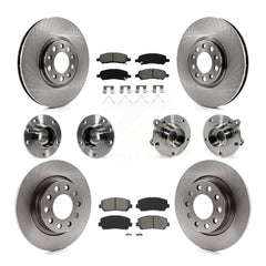 Transit Auto KBB-109734 Wheel Bearing and Hub Assembly for 2013-2016 Dodge Dart - Front and Rear product image