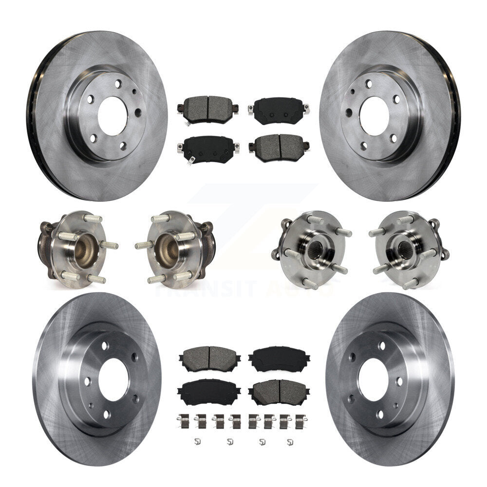 Transit Auto KBB-109742 Wheel Bearing and Hub Assembly for 2016-2018 Mazda 6 - Front and Rear product image