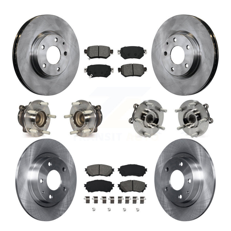 Transit Auto KBB-109742 Wheel Bearing and Hub Assembly for 2016-2018 Mazda 6 - Front and Rear product image
