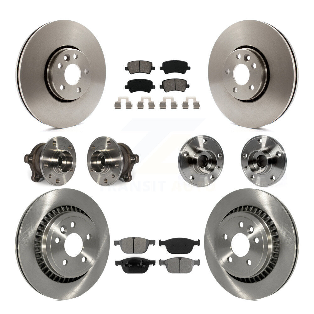 Transit Auto KBB-109744 Wheel Bearing and Hub Assembly for 2010-2015 Volvo XC60 - Front and Rear product image