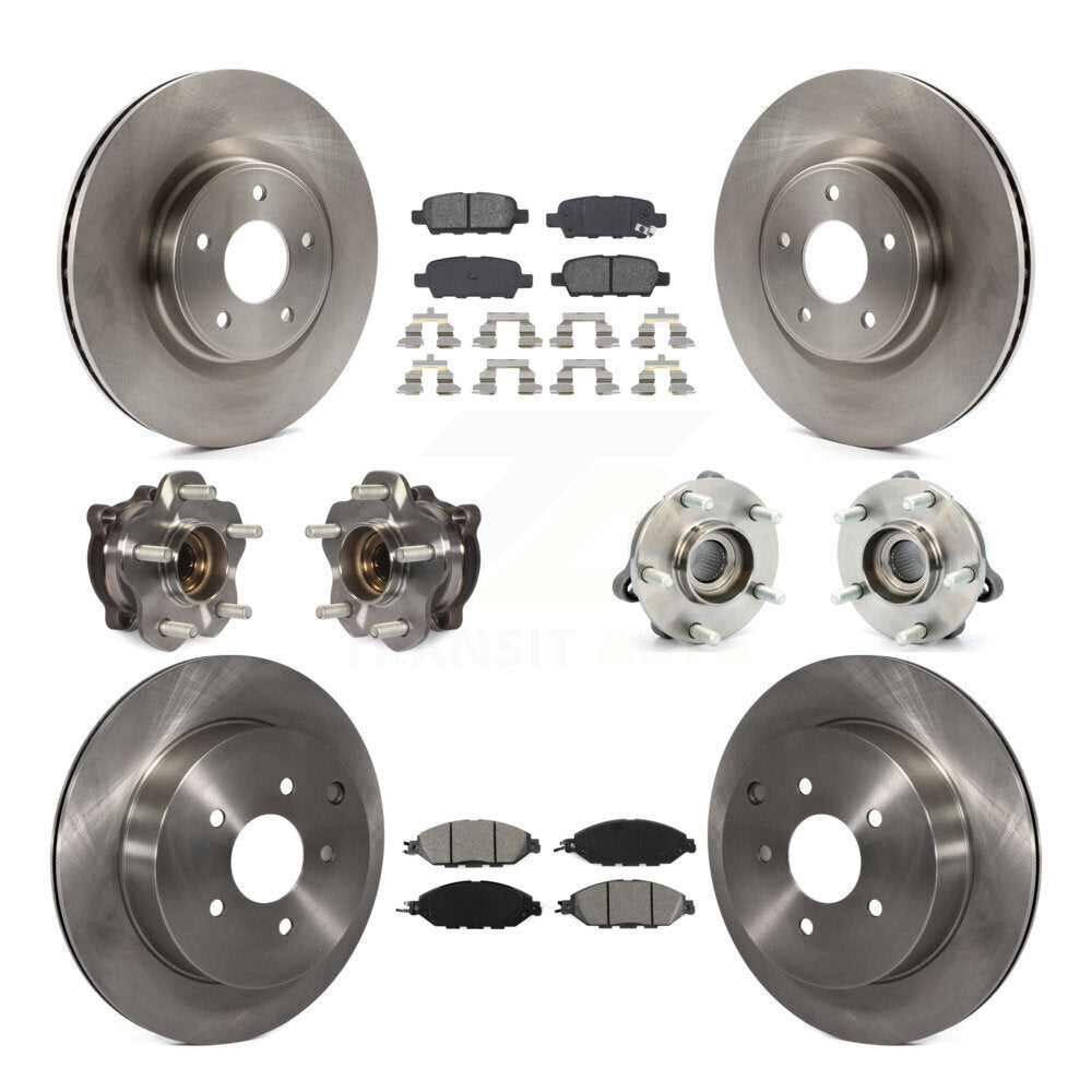 Transit Auto KBB-109758 Wheel Bearing and Hub Assembly for 2013-2020 Nissan Pathfinder, Nissan Murano, INFINITI QX60 & more - Front and Rear product image