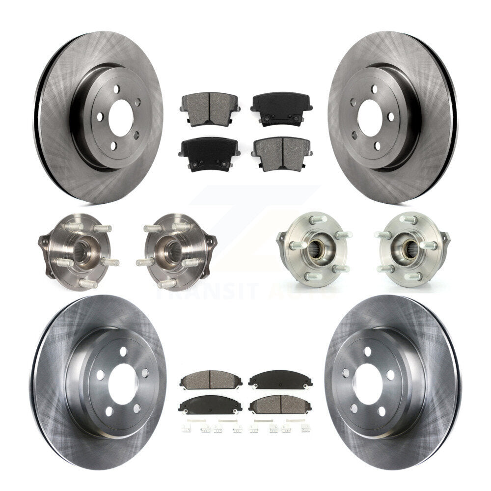 Transit Auto KBB-109770 Wheel Bearing and Hub Assembly for 2015-2023 Dodge Charger, Dodge Challenger, Chrysler 300 - Front and Rear product image