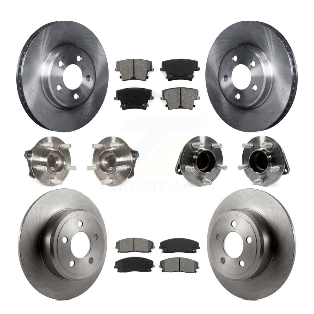 Transit Auto KBB-109772 Wheel Bearing and Hub Assembly for 2015-2023 Dodge Charger, Dodge Challenger, Chrysler 300 - Front and Rear product image