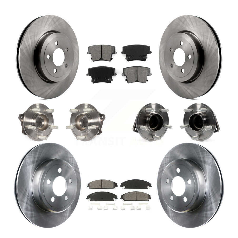 Transit Auto KBB-109773 Wheel Bearing and Hub Assembly for 2015-2023 Dodge Challenger, Dodge Charger, Chrysler 300 - Front and Rear product image