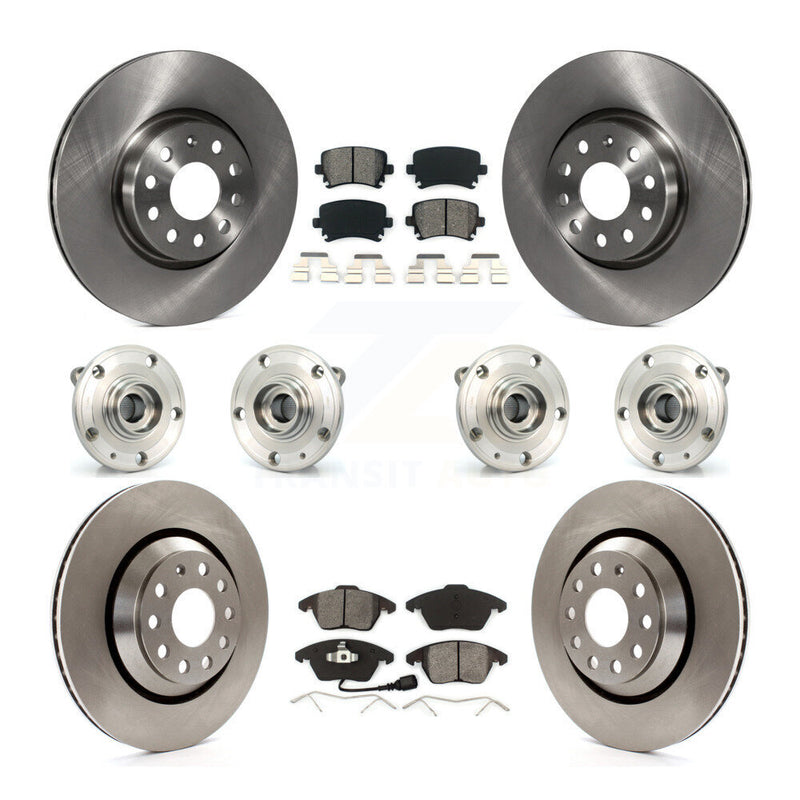Transit Auto KBB-109796 Wheel Bearing and Hub Assembly for 2009-2010 Volkswagen Passat CC - Front and Rear product image