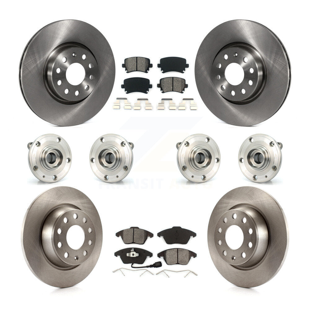 Transit Auto KBB-109797 Wheel Bearing and Hub Assembly for 2008-2017 Volkswagen CC, Volkswagen Passat, Audi A3 Quattro - Front and Rear product image