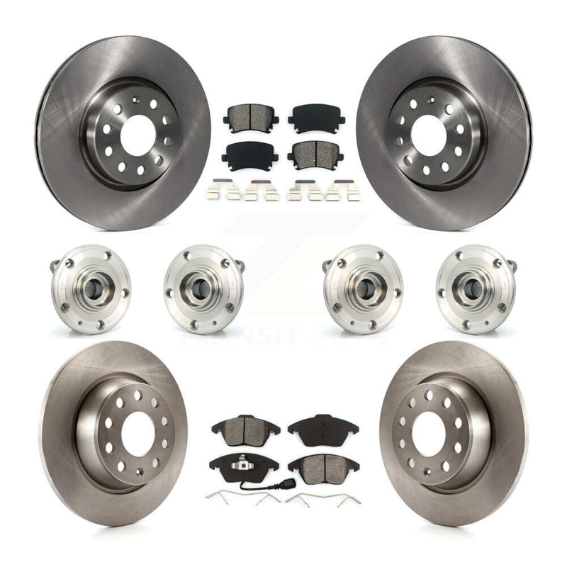 Transit Auto KBB-109797 Wheel Bearing and Hub Assembly for 2008-2017 Volkswagen CC, Volkswagen Passat, Audi A3 Quattro - Front and Rear product image