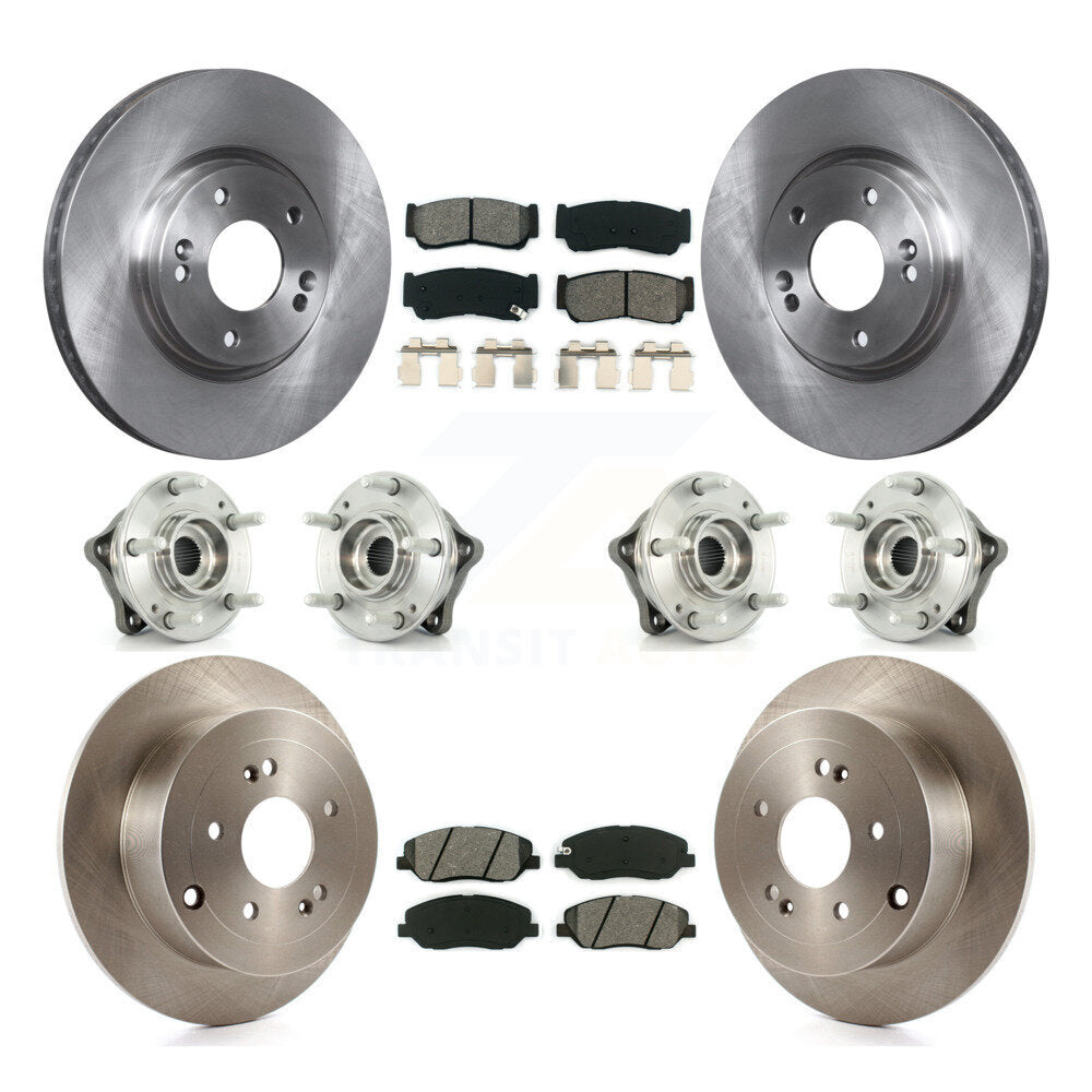Transit Auto KBB-109800 Wheel Bearing and Hub Assembly for 2007-2009 Hyundai Santa Fe - Front and Rear product image