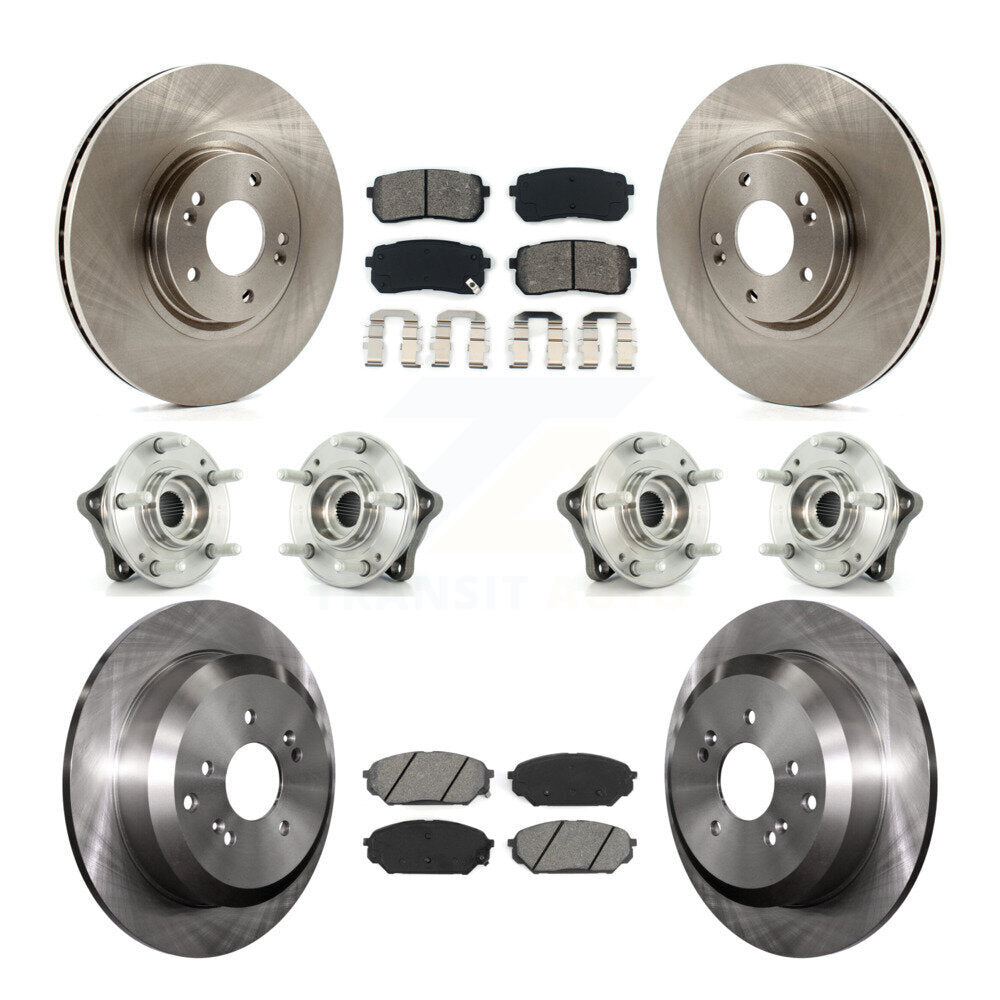 Transit Auto KBB-109801 Wheel Bearing and Hub Assembly for 2007-2012 Hyundai Veracruz - Front and Rear product image