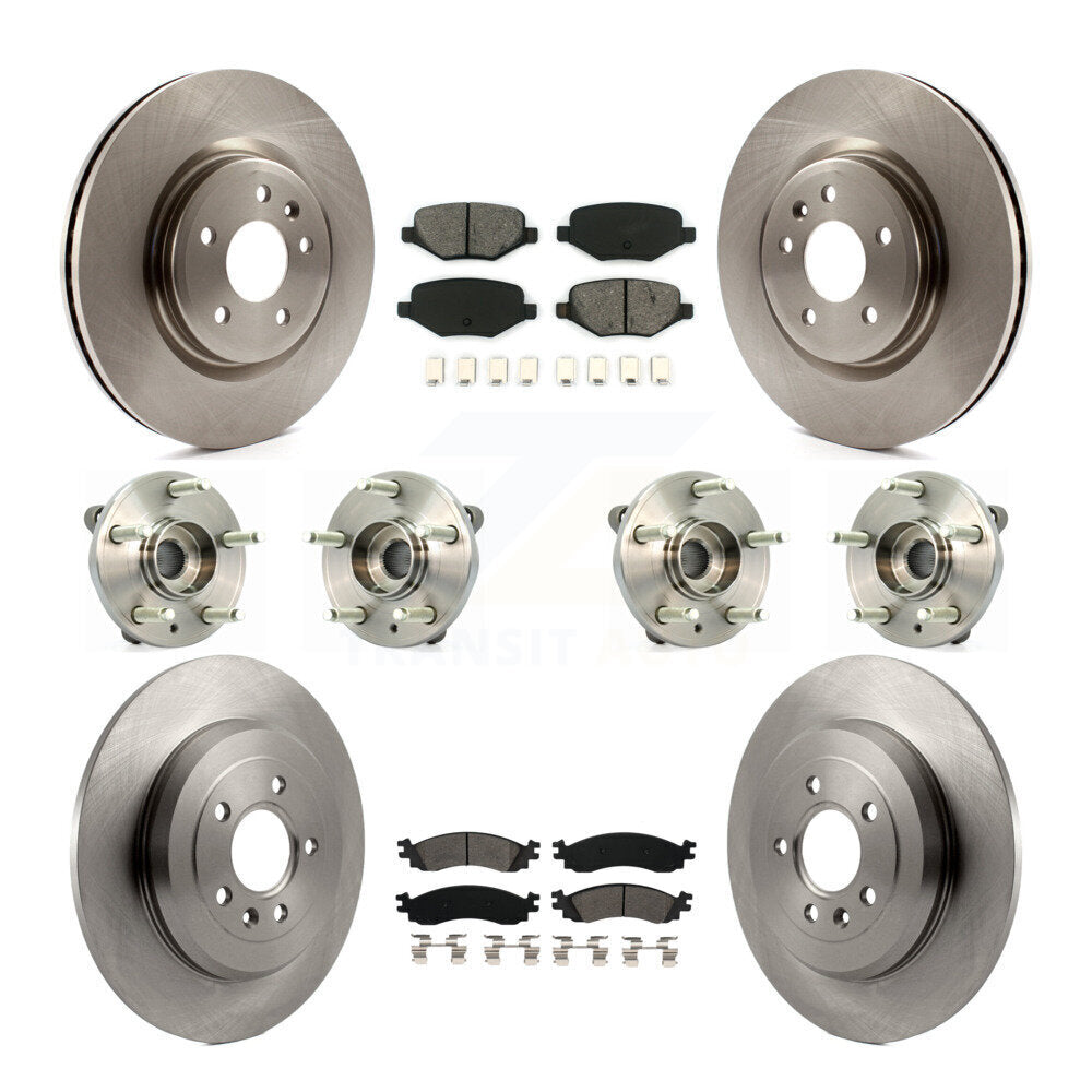 Transit Auto KBB-109809 Wheel Bearing and Hub Assembly for 2010-2012 Ford Taurus - Front and Rear product image