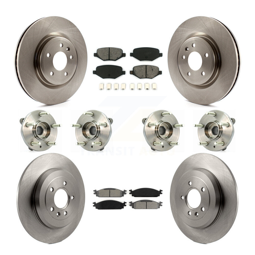 Transit Auto KBB-109810 Wheel Bearing and Hub Assembly for 2009-2010 Lincoln MKS - Front and Rear product image