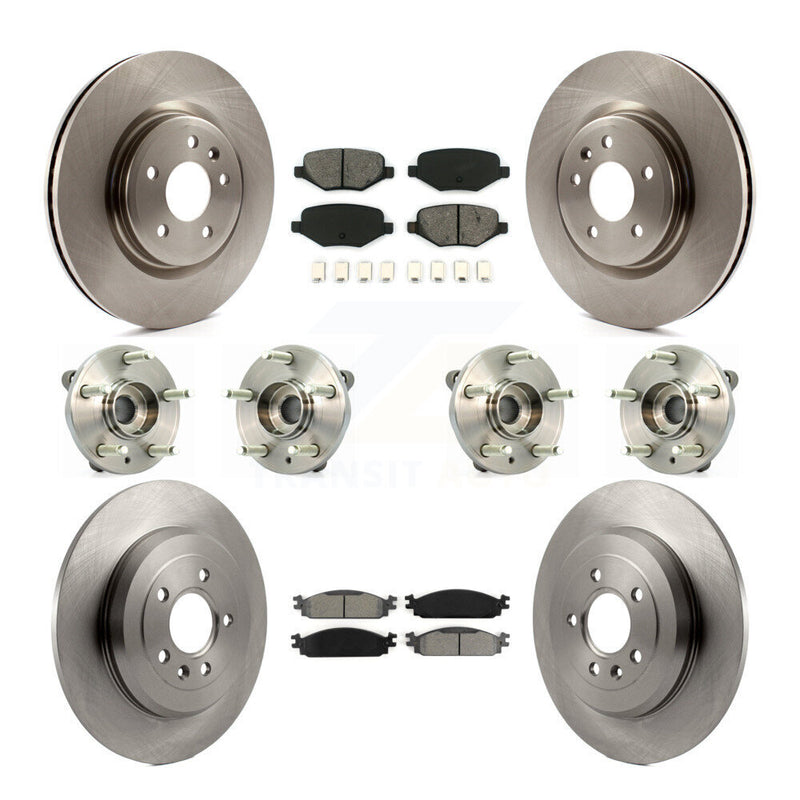 Transit Auto KBB-109810 Wheel Bearing and Hub Assembly for 2009-2010 Lincoln MKS - Front and Rear product image