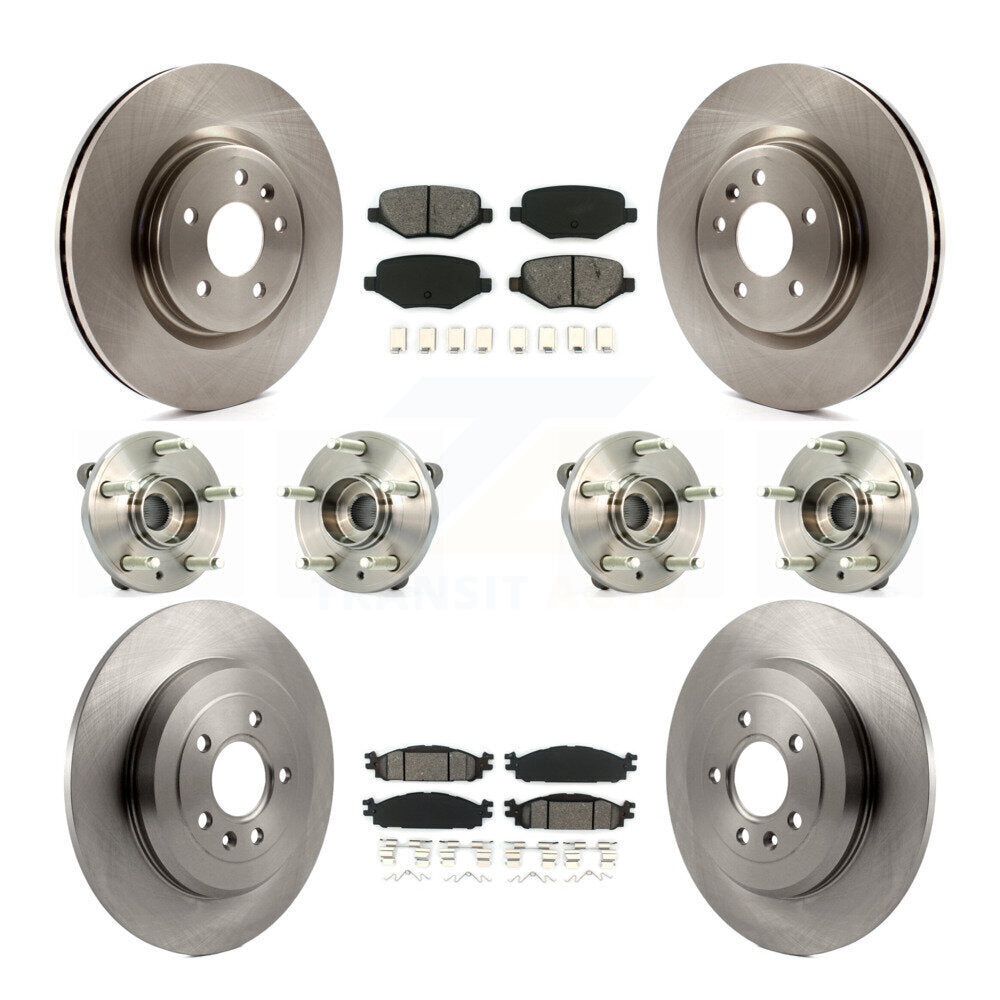Transit Auto KBB-109811 Wheel Bearing and Hub Assembly for 2009-2019 Ford Flex, Lincoln MKS, Ford Taurus & more - Front and Rear product image