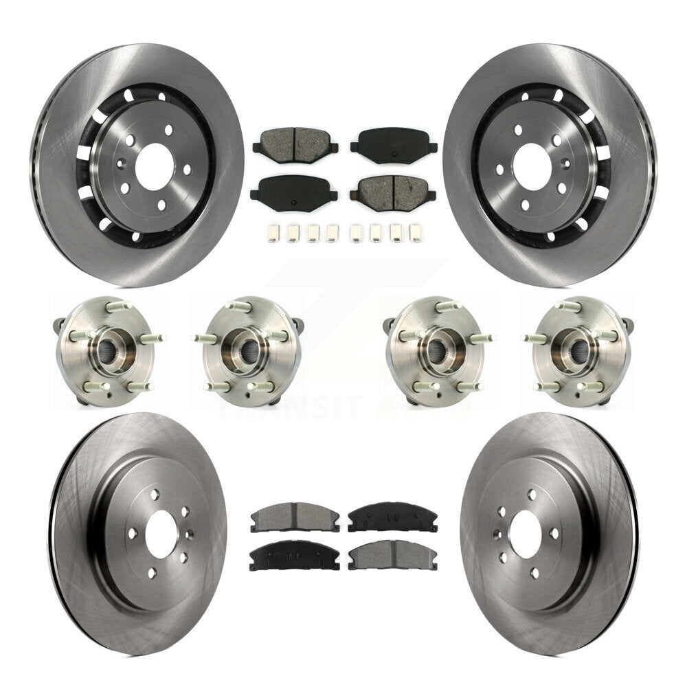 Transit Auto KBB-109812 Wheel Bearing and Hub Assembly for 2012-2019 Ford Taurus, Lincoln MKT, Lincoln MKS & more - Front and Rear product image
