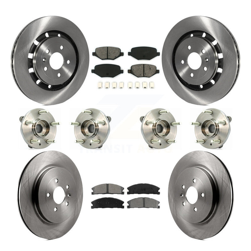 Transit Auto KBB-109812 Wheel Bearing and Hub Assembly for 2012-2019 Ford Taurus, Lincoln MKT, Lincoln MKS & more - Front and Rear product image