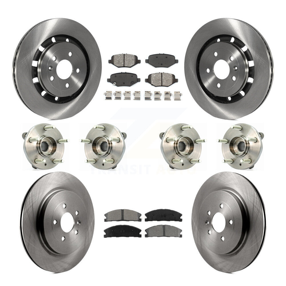 Transit Auto KBB-109813 Wheel Bearing and Hub Assembly for 2012-2019 Ford Taurus, Ford Flex, Lincoln MKS - Front and Rear product image