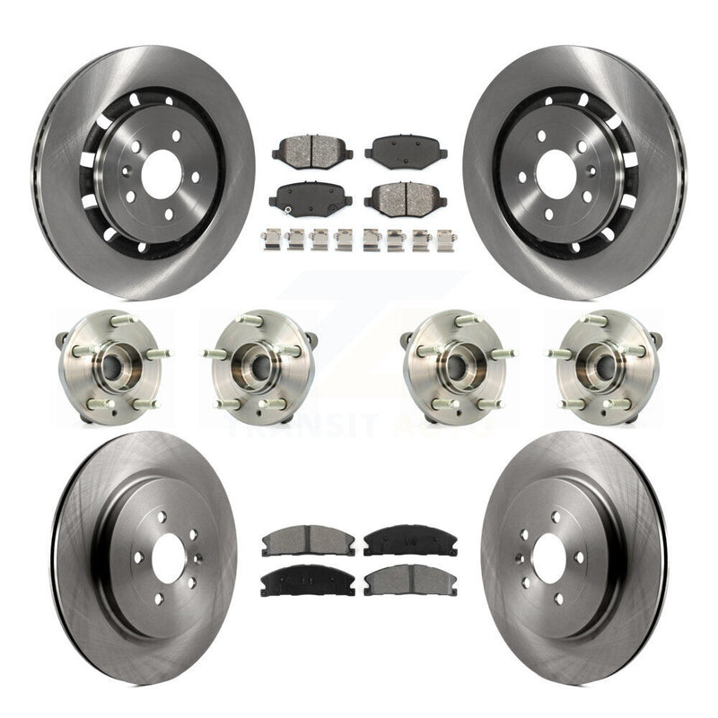 Transit Auto KBB-109813 Wheel Bearing and Hub Assembly for 2012-2019 Ford Taurus, Ford Flex, Lincoln MKS - Front and Rear product image