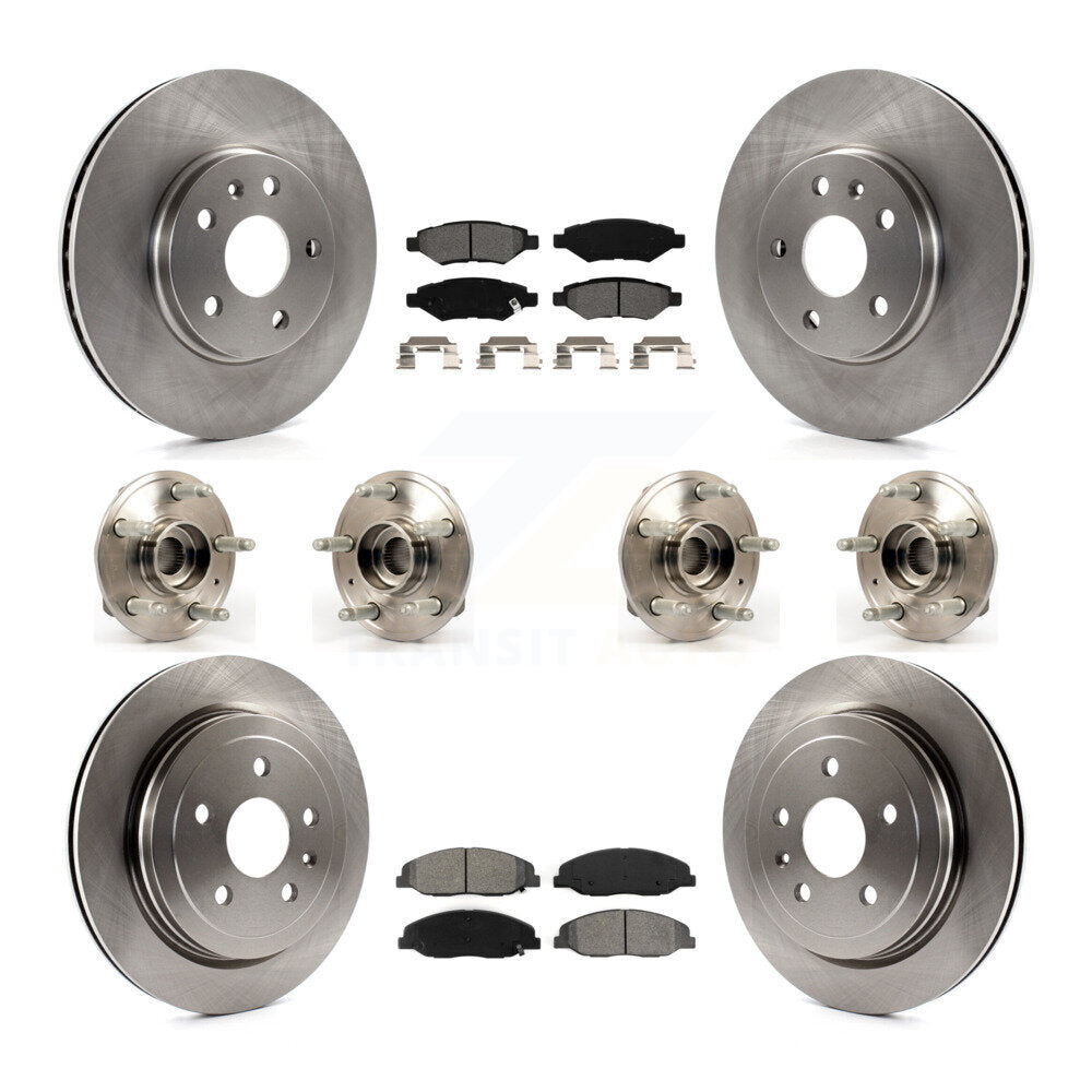 Transit Auto KBB-109824 Wheel Bearing and Hub Assembly for 2008-2014 Cadillac CTS - Front and Rear product image