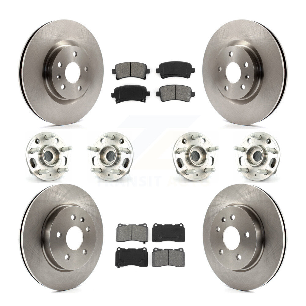 Transit Auto KBB-109829 Wheel Bearing and Hub Assembly for 2013-2016 Cadillac XTS - Front and Rear product image