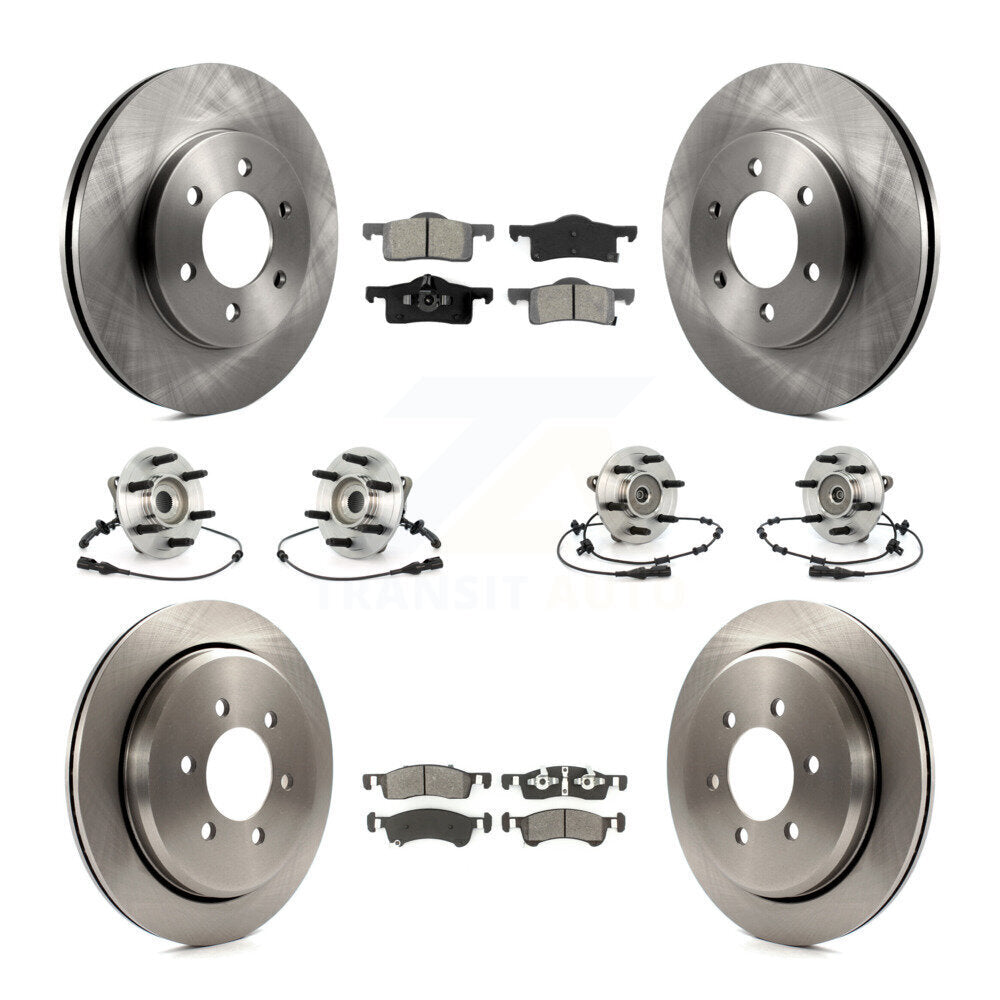 Transit Auto KBB-109835 Wheel Bearing and Hub Assembly for 2003-2006 Lincoln Navigator, Ford Expedition - Front and Rear product image