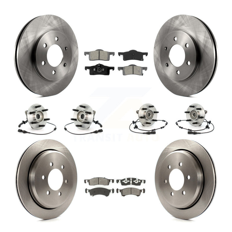 Transit Auto KBB-109835 Wheel Bearing and Hub Assembly for 2003-2006 Lincoln Navigator, Ford Expedition - Front and Rear product image