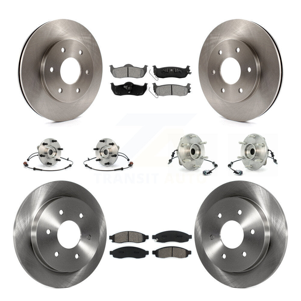 Transit Auto KBB-109842 Wheel Bearing and Hub Assembly for 2004-2005 INFINITI QX56, Nissan Pathfinder Armada - Front and Rear product image