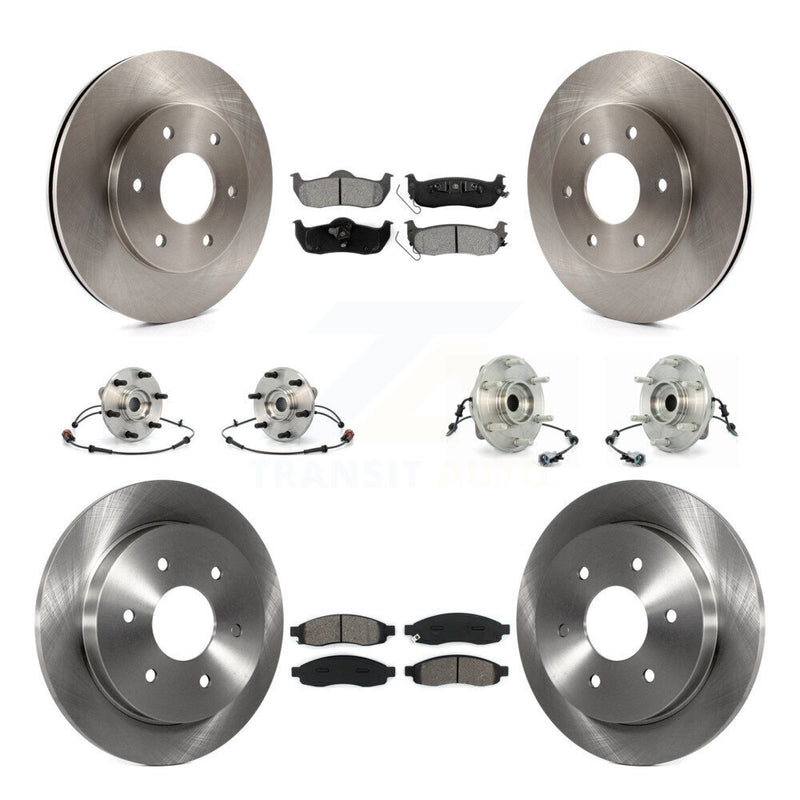 Transit Auto KBB-109842 Wheel Bearing and Hub Assembly for 2004-2005 INFINITI QX56, Nissan Pathfinder Armada - Front and Rear product image
