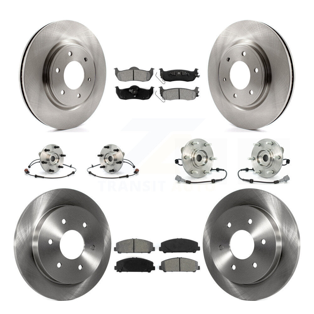 Transit Auto KBB-109848 Wheel Bearing and Hub Assembly for 2008-2012 Nissan Armada, INFINITI QX56 - Front and Rear product image