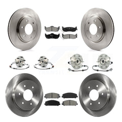 Transit Auto KBB-109848 Wheel Bearing and Hub Assembly for 2008-2012 Nissan Armada, INFINITI QX56 - Front and Rear product image