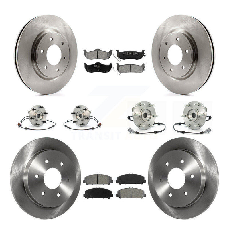 Transit Auto KBB-109848 Wheel Bearing and Hub Assembly for 2008-2012 Nissan Armada, INFINITI QX56 - Front and Rear product image