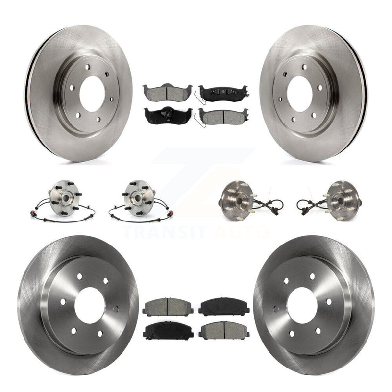 Transit Auto KBB-109849 Wheel Bearing and Hub Assembly for 2012-2015 Nissan Armada - Front and Rear product image
