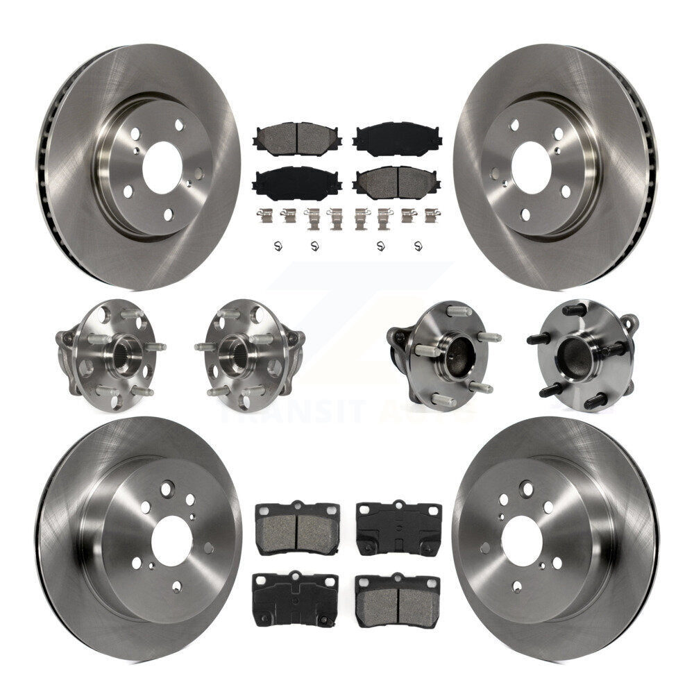 Transit Auto KBB-109857 Wheel Bearing and Hub Assembly for 2010-2013 Lexus IS250 - Front and Rear product image